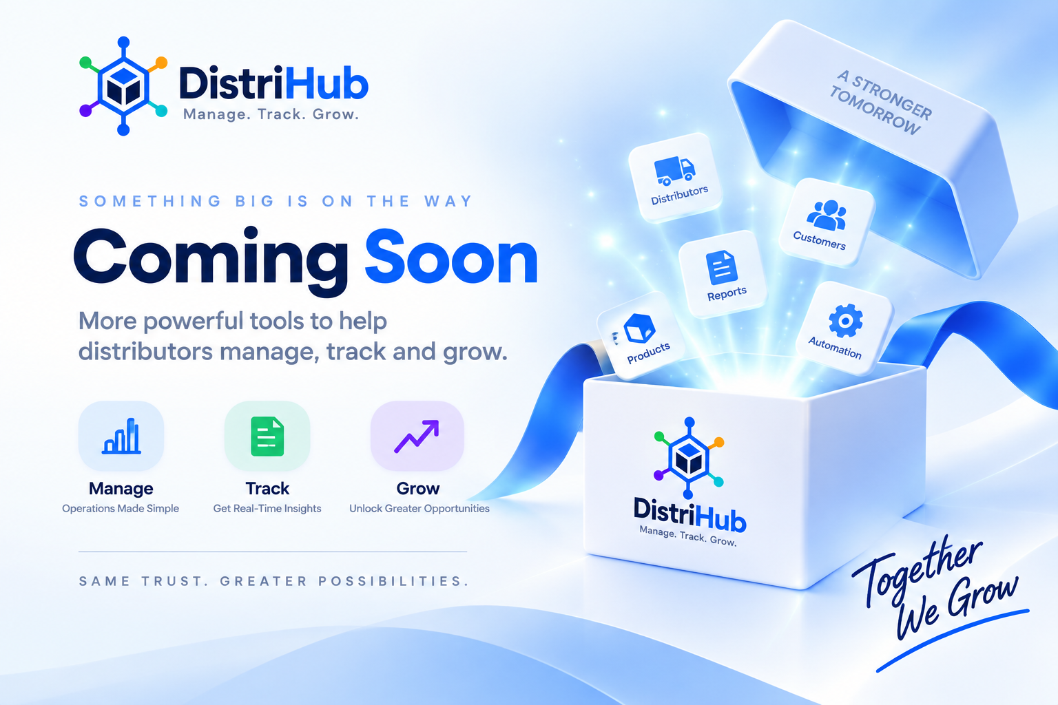 DistriHub Coming Soon