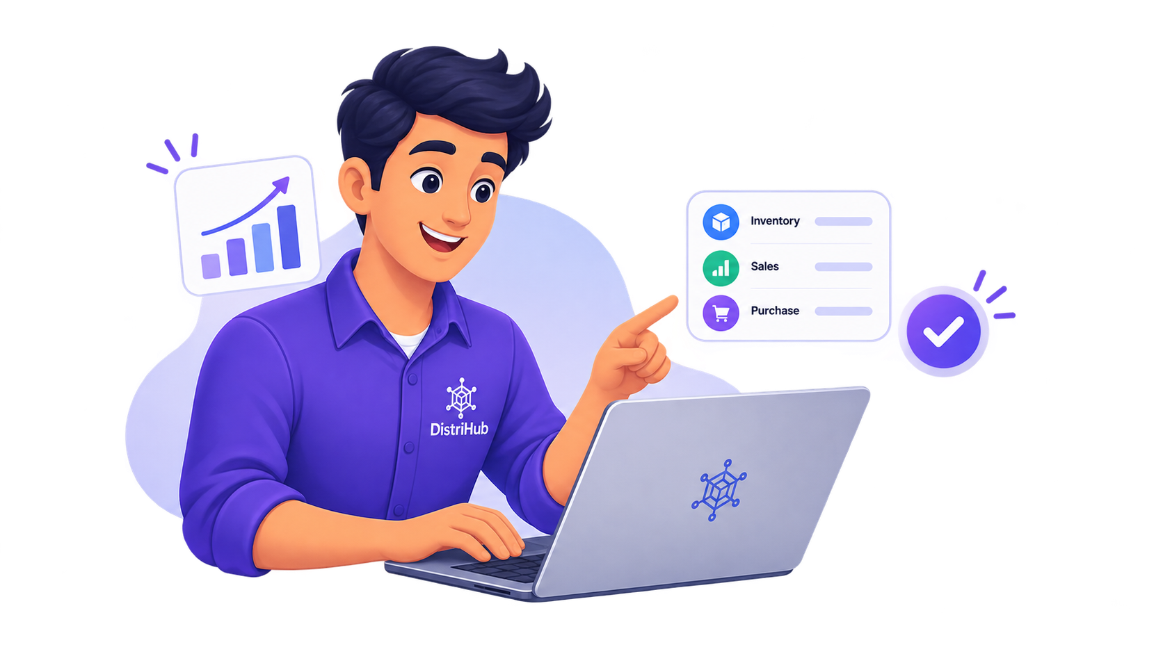 DistriHub distributor using the platform